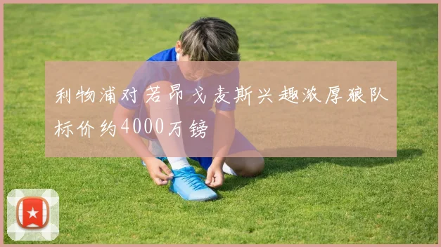 利物浦对若昂戈麦斯兴趣浓厚狼队标价约4000万镑